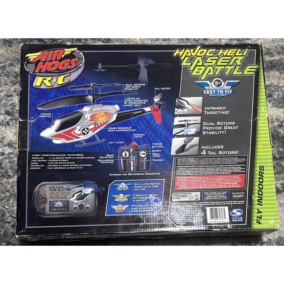 Air Hogs Havoc Heli Laser Battle  RC‎ Helicopters 2007 Shoot your Opponent Down - Picture 3 of 5